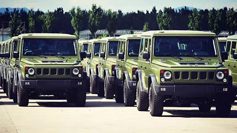 “越野世家，勇士出征” 北京汽車勇士改進(jìn)型首次交裝中國人民武裝警察部隊